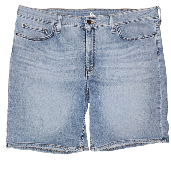 Lee Pants - Lee Mid-rise Bermuda Denim Shorts Size 22